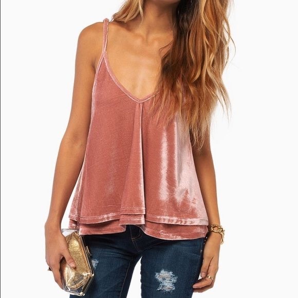 Tobi Tops - Velvet Tank || Tobi